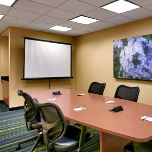 Professional meeting room at Fairfield Inn & Suites By Marriott Tallahassee Central.