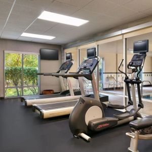 Fitness center available at Fairfield Inn & Suites By Marriott Tallahassee Central.