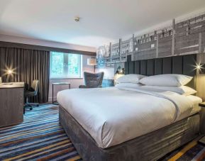 Spacious day use room with work desk at DoubleTree By Hilton Bristol South - Cadbury House.