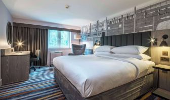 Spacious day use room with work desk at DoubleTree By Hilton Bristol South - Cadbury House.