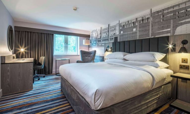 Spacious day use room with work desk at DoubleTree By Hilton Bristol South - Cadbury House.