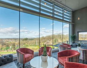 Lobby and coworking lounge at DoubleTree By Hilton Bristol South - Cadbury House.