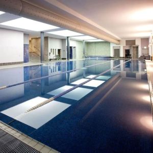 Refreshing indoor pool at DoubleTree By Hilton Bristol South - Cadbury House.