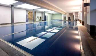 Refreshing indoor pool at DoubleTree By Hilton Bristol South - Cadbury House.