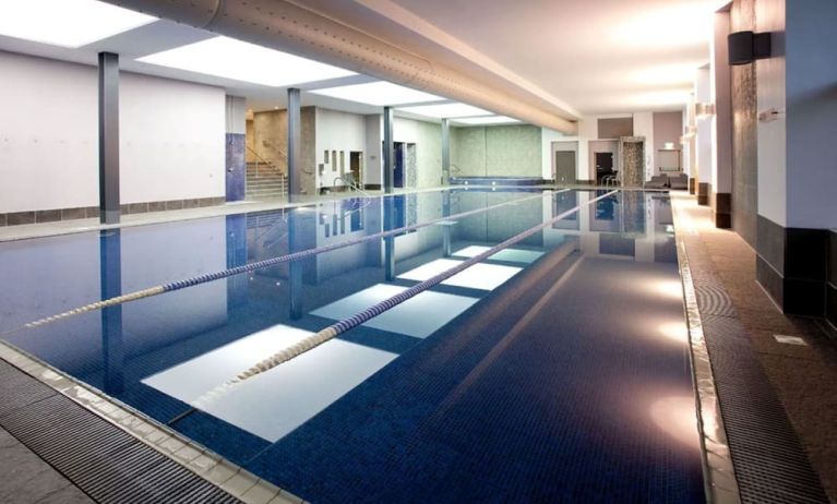 Refreshing indoor pool at DoubleTree By Hilton Bristol South - Cadbury House.