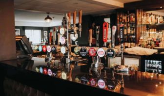 Hotel bar at DoubleTree By Hilton Bristol South - Cadbury House.