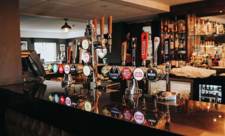 Hotel bar at DoubleTree By Hilton Bristol South - Cadbury House.