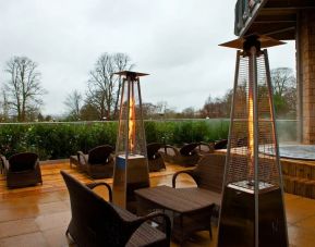 Sun deck at DoubleTree By Hilton Bristol South - Cadbury House.