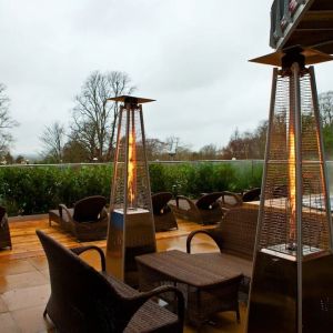 Sun deck at DoubleTree By Hilton Bristol South - Cadbury House.