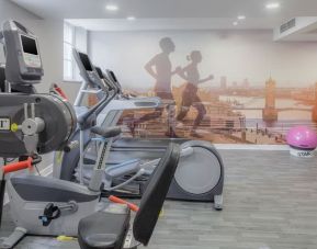 Fitness center available at DoubleTree by Hilton London Greenwich. 