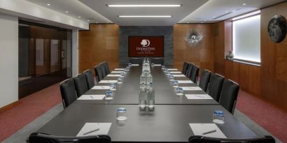 Professional meeting room at DoubleTree by Hilton London Greenwich.