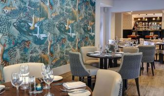 Elegant dining area at DoubleTree By Hilton York.