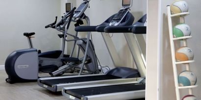 Fitness center available at DoubleTree By Hilton York.