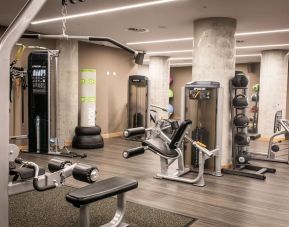 Fitness center available at Lincoln Plaza London, Curio Collection By Hilton. 