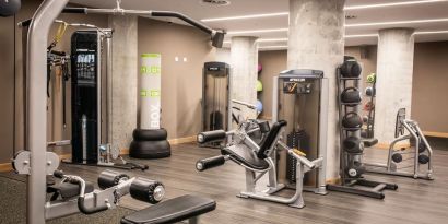 Fitness center available at Lincoln Plaza London, Curio Collection By Hilton. 