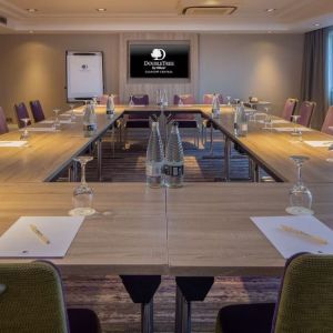 Professional meeting room at Doubletree by Hilton Glasgow Central.