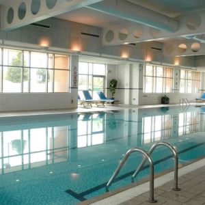 Relaxing indoor pool at Doubletree by Hilton Glasgow Strathclyde.