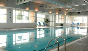 Relaxing indoor pool at Doubletree by Hilton Glasgow Strathclyde.