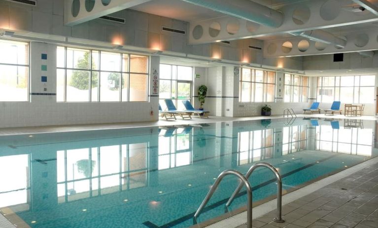 Relaxing indoor pool at Doubletree by Hilton Glasgow Strathclyde.