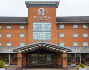 Hotel exterior at Doubletree by Hilton Glasgow Strathclyde.