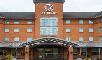 Hotel exterior at Doubletree by Hilton Glasgow Strathclyde.