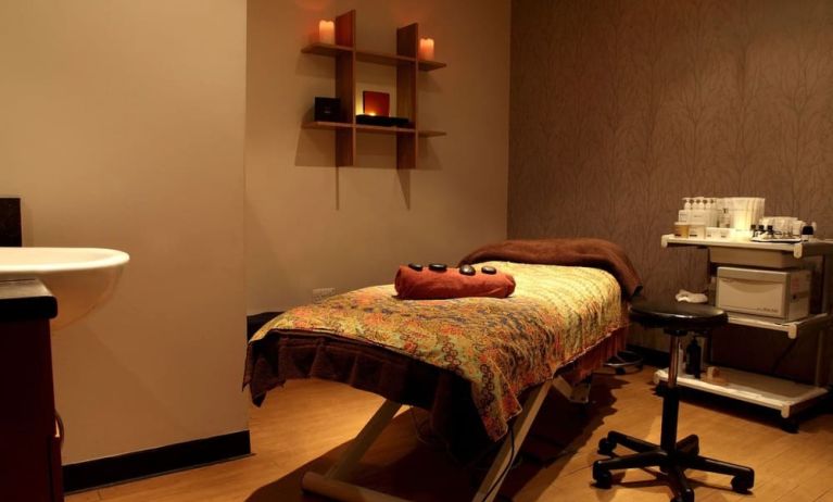 Spa treatments available at Doubletree by Hilton Glasgow Strathclyde. 