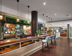 Hotel bar at DoubleTree by Hilton Swindon.