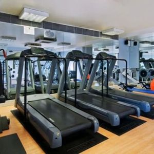 Fitness center available at DoubleTree by Hilton Swindon.  