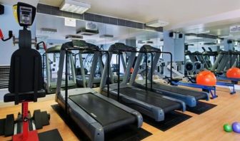 Fitness center available at DoubleTree by Hilton Swindon.  