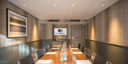 Professional meeting room at DoubleTree by Hilton London Kingston upon Thames.