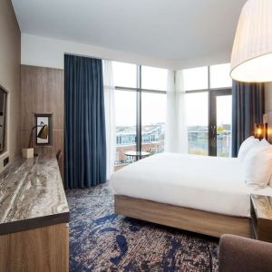 Day use room with city view at DoubleTree by Hilton London Kingston upon Thames.