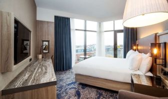 Day use room with city view at DoubleTree by Hilton London Kingston upon Thames.