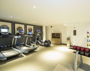 Fitness center available at DoubleTree by Hilton London Kingston upon Thames.