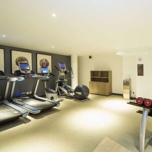 Fitness center available at DoubleTree by Hilton London Kingston upon Thames.