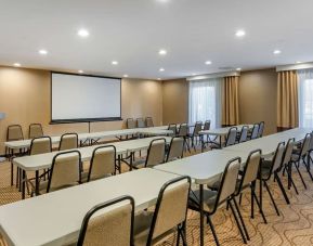 Meeting room at Comfort Suites Oakbrook Terrace.