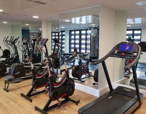 Fitness center available at DoubleTree By Hilton Leeds City Centre.