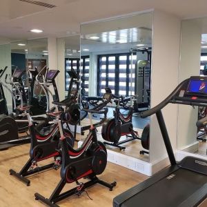 Fitness center available at DoubleTree By Hilton Leeds City Centre.