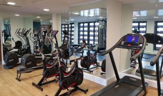 Fitness center available at DoubleTree By Hilton Leeds City Centre.