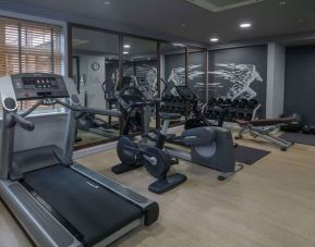 Fitness center available at DoubleTree By Hilton Stratford-upon-Avon.