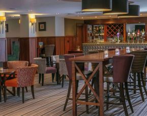 Hotel bar at DoubleTree By Hilton Stratford-upon-Avon.