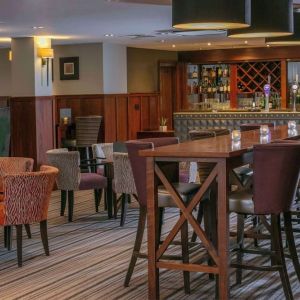 Hotel bar at DoubleTree By Hilton Stratford-upon-Avon.