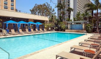 Refreshing outdoor pool at Four Points By Sheraton Los Angeles International Airport.