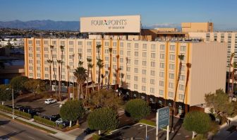 Hotel exterior at Four Points By Sheraton Los Angeles International Airport.