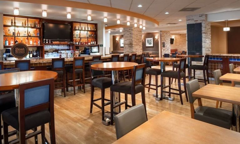 Hotel bar at Four Points By Sheraton Los Angeles International Airport.