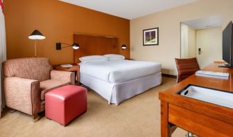 Day use room with work desk at Four Points By Sheraton Los Angeles International Airport.