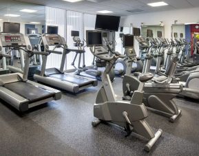 Fitness center available at Four Points By Sheraton Los Angeles International Airport. 