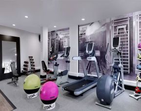 Fitness center available at DoubleTree By Hilton Nottingham - Gateway. 