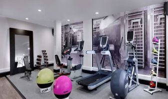 Fitness center available at DoubleTree By Hilton Nottingham - Gateway. 