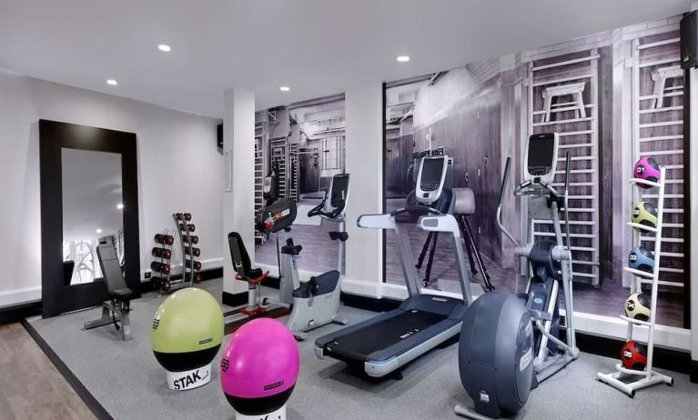 Fitness center available at DoubleTree By Hilton Nottingham - Gateway. 