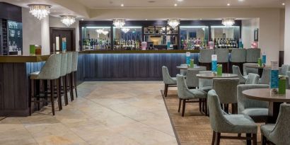 Hotel bar at DoubleTree By Hilton Nottingham - Gateway. 